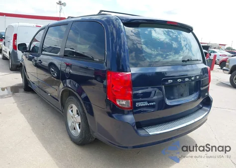2012 Dodge Grand Caravan Sxt из США, поврежденный, VIN 2C4RDGCG9CR318691